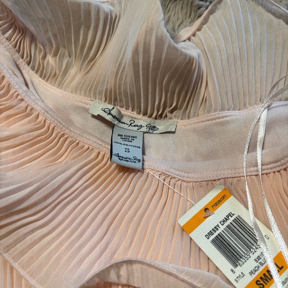 American Rag One Shoulder Dress in Light Pink - Picture 8 of 10